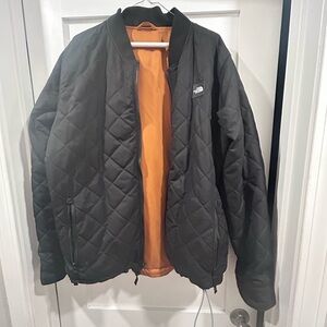 The North Face Black Quilted Men's Jacket - reversible